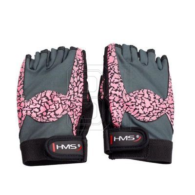 26. Turnhandschuhe Pink/Grau W HMS RST03 rL