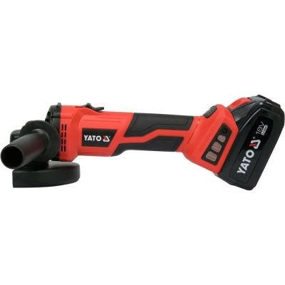 YATO Winkelschleifer 18V Drehzahlregelung 1x4,0Ah