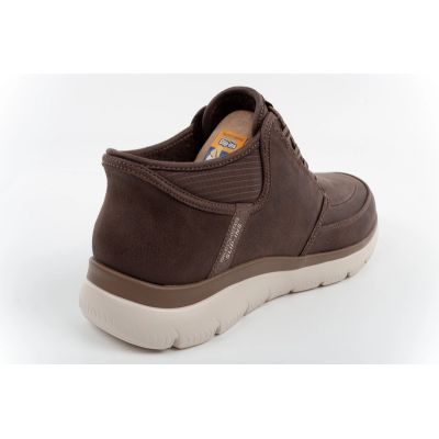 4. Skechers Herren-Schuhe Summits Siegul Slip-ins, gefüttert, braun