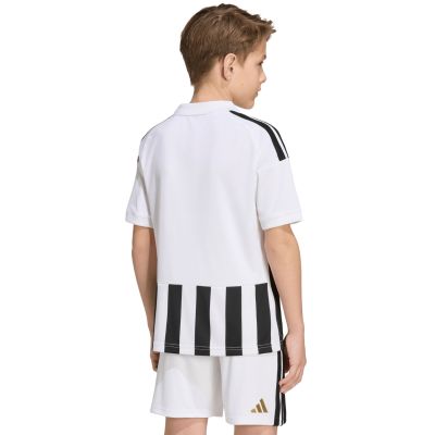 6. adidas Juventus 26/27 Kinder-Trikot weiß und schwarz KB8836