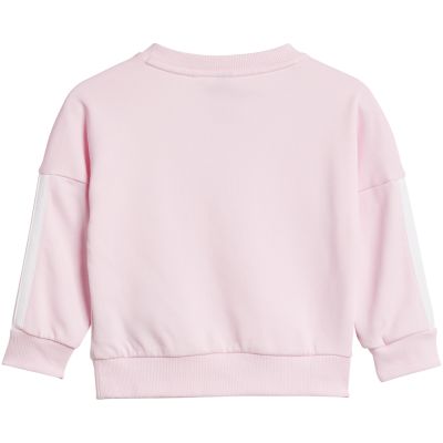 3. adidas Essentials Jogginganzug für Kinder, pink und lila, JD6482