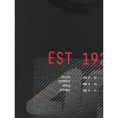 7. Herren-T-Shirt mit Aufdruck, regulär, Größe 4F 4FRSS26TTSHM4039-20S