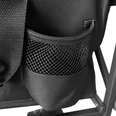 22. Wozinsky WZP-100 Strand-, Touristen-, Gartenwagen, langlebig, breite Räder, mit Sicherheitsnetz bis 100 kg - schwarz