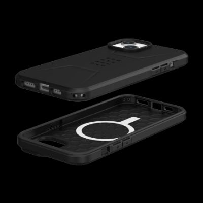 3. UAG Civilian MagSafe Hülle für iPhone 15 Plus – Schwarz