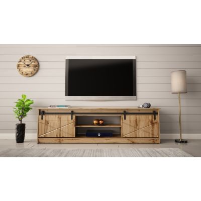 4. TV-Schrank GRANERO 200x56,7x35 Eiche Wotan
