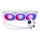 CPU-Wasserkühlung Thermalright Frozen Warframe 360 SE ARGB, Weiß