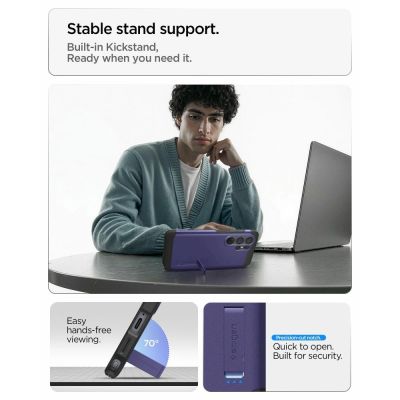 10. Spigen Tough Armor Mag MagSafe Hülle für Samsung Galaxy S26 Ultra – Lila