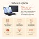 9. ASUS Vivobook 16 M1607KA-MB164W Ryzen AI 5 330 16,0" WUXGA IPS-Panel 60Hz 300nits AG 16GB DDR5 SSD512 Radeon Grafik WLAN+BT Webcam 1080p+IR 42Wh Akku Windows 11 Quiet Blue