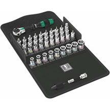 Satz von 1/4''Zyklop Speed-Steckschlüsseln, + Ratsche 42-teilig.