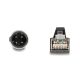 2. DeLOCK-Kabel M12 D-kodiert 4-polig Stecker auf RJ45 Stecker PUR (TPU), 5 m