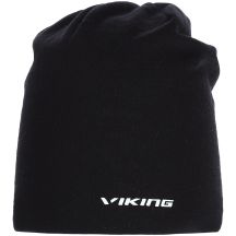 Multifunktionale Mütze für Erwachsene VIKING Mundo Merino, schwarz, One Size