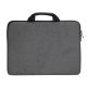 2. Wozinsky WTL-15 15,6"-Laptoptasche mit Griff und Metallreißverschluss – Grau
