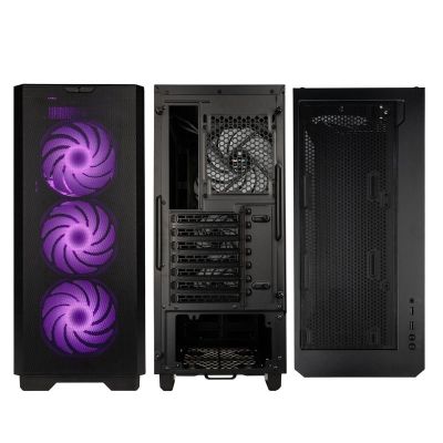 2. Kolink Unity Solar ARGB Mesh Midi Tower Schwarz