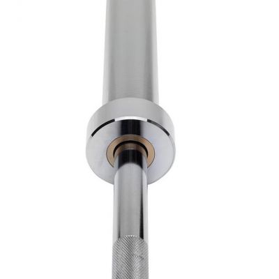 6. Olympiastange 13,5 kg / 1500 mm mit HMS GOL200 Klemmen