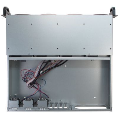 9. Inter-Tech IPC 2U-2404S Rack Schwarz, Silber