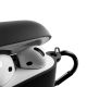 3. Puro Icon Hülle für AirPods 4 – Schwarz