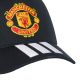 3. adidas Manchester United Kinder-Baseballkappe Schwarz KT0654