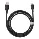 5. Baseus Pudding Series 100W USB-A - USB-C Kabel 2m - Schwarz