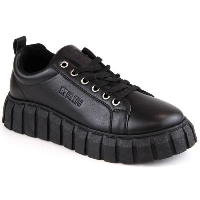 2. Big Star W INT1919 schwarze Plateauschuhe