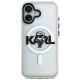 3. Karl Lagerfeld IML Karl Sketch Logo MagSafe Case für iPhone 17 - Transparent
