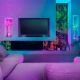 6. Twinkly Candies – 100 RGB-LED-Perlenlichter, grünes Kabel, USB-C
