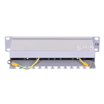 4. Patchpanel Lanberg PPF6-9012-S (1U; 10"; Kat. 6; FTP; 12xRJ-45)