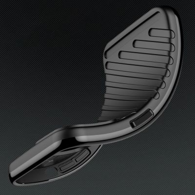 5. Thunder Case Hülle für Samsung Galaxy S25 Ultra Silikon Panzerhülle - Schwarz