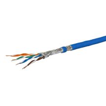 METZ CONNECT für die Verlegung von Cat 7A S/FTP, MC GC1300 pro22, LSZH, blauer 100-m-Ring