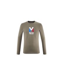 MILLET M CHAMONIX TRI TS LS T-Shirt braun