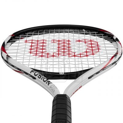 4. Wilson Fusion XL Tennis Racket Rkt 3 4 3/8 WR147910U3