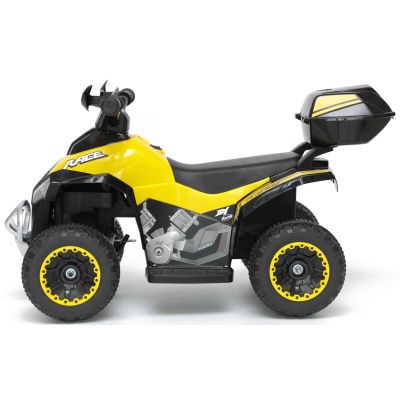 10. QUAD CAR MIT MIKRONBATTERIE GELB 1032764