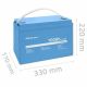 7. Qoltec 53705 Lithium-Eisenphosphat (LiFePO4) Autobatterie 100 Ah 12,8 V 100 A