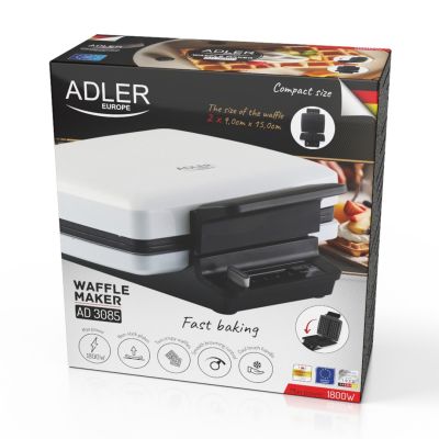 6. ADLER AD 3085 Waffeleisen