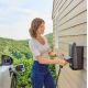 3. EVCS Hager witty one 11kW 3f RFID Bluetooth-Ladestation mit T2-Steckdose