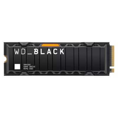 3. WD Black SN850X WDS100T2XHE SSD (1 TB; M.2; PCIe NVMe 4.0 x4; Kühlkörper)