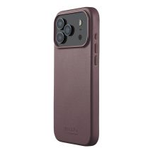 Mujjo Lederhülle - Lederhülle für iPhone 17 Pro Max, kompatibel mit MagSafe (bronzerot)