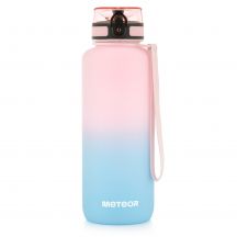 Meteor 1500 ml rosa/blaue Sportflasche