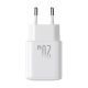 3. Joyroom JR-TCF12 Netzladegerät 2x USB-C 20W PD / QC 3.0 - Weiß