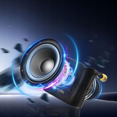 2. W-KING D2 Kabelloser Bluetooth-Lautsprecher Blau