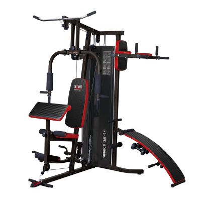 15. Multigym PRO BMG 4700 Bank mit Gewichtsstapel 66kg