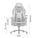 10. Gaming-Stuhl Huzaro Force 8.3 Grey