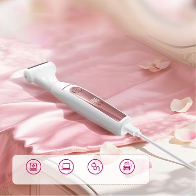 6. MAXGROOM ZC-T18 Multifunktions-Damentrimmer mit austauschbaren Aufsätzen – weiß und rosa