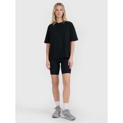 2. Übergroßes bedrucktes Damen-T-Shirt 4F 4FRSS25TTSHF2692-20S