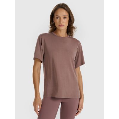 Oversize-T-Shirt für Damen aus Modal 4F 4FRAW25TTSHF3408-82S