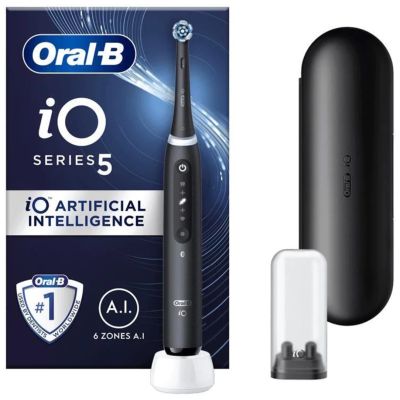 18. Elektrische Zahnbürste Braun Oral-B iO5 Matt Black