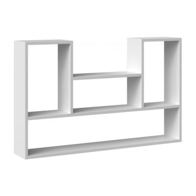 BILBAO 4P Hängeregal 100x16xH60 weiß