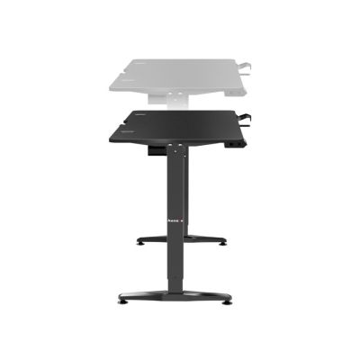 22. Huzaro Hero 8.5 Schwarzer Gaming-Schreibtisch