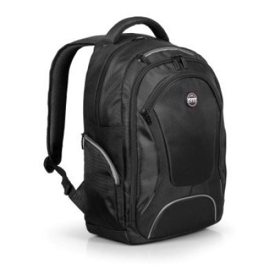 2. Port Designs Courchevel Rucksack, schwarzer Nylon-Wanderrucksack