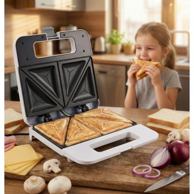 17. Esperanza PARMIGIANO EKT010W Sandwichmaker (1000W; weiß)
