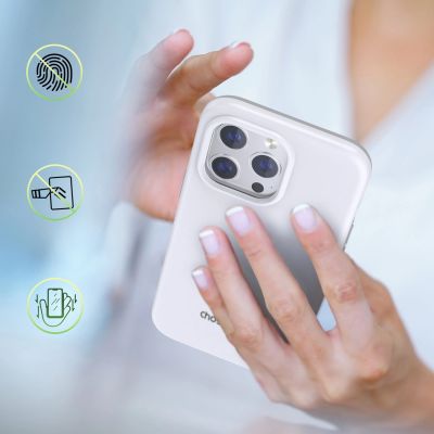 8. Choetech MFM Anti-Drop-Hülle Made For MagSafe für iPhone 13 Pro weiß (PC0113-MFM-WH)